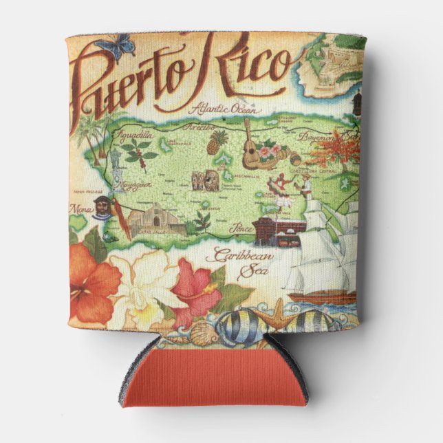 Enfriador De Latas Puerto Rico (Anverso)