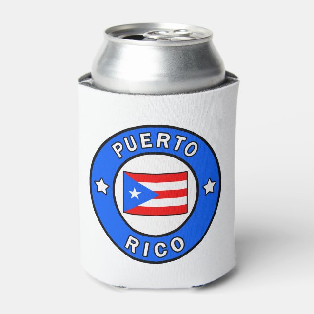 Enfriador De Latas Puerto Rico (Lata Anverso)