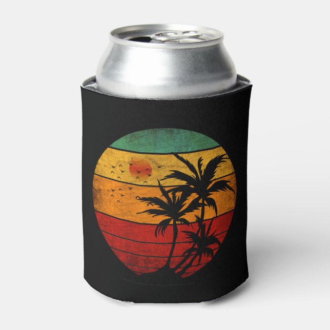 Enfriador De Latas puesta de sol (Lata Anverso)