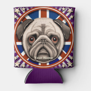 Enfriador De Latas Pug de Inglaterra