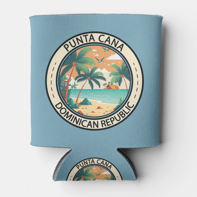Enfriador De Latas Punta Cana Insignia de Hut (Anverso)