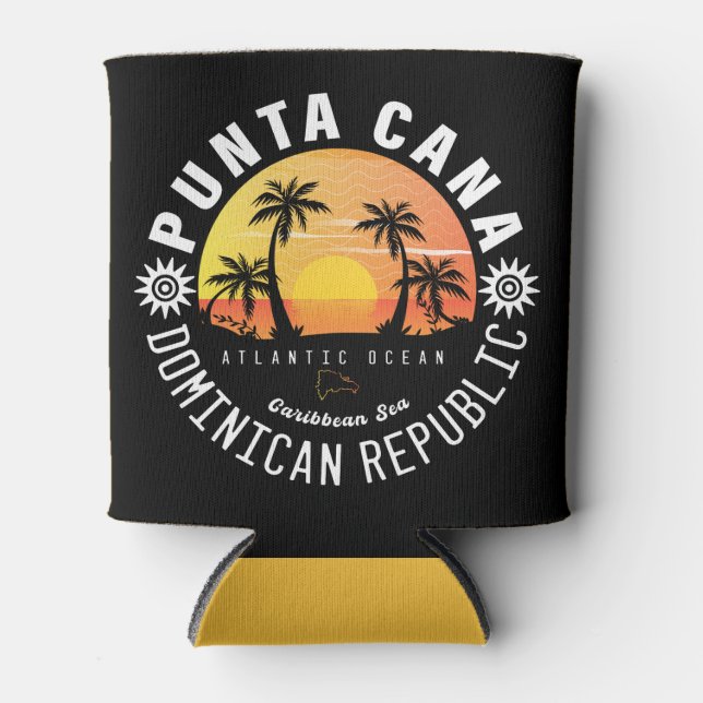 Enfriador De Latas Punta Cana República Dominicana - Retro Souvenir 6 (Anverso)