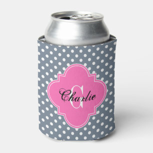 Enfriador De Latas Puntas blancas de pizarra gris cálido Nombre del C