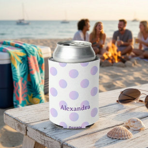 Enfriador De Latas Punto de lunares personalizable