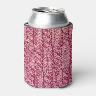 Enfriador De Latas Punto telegrafiado hilado rosado