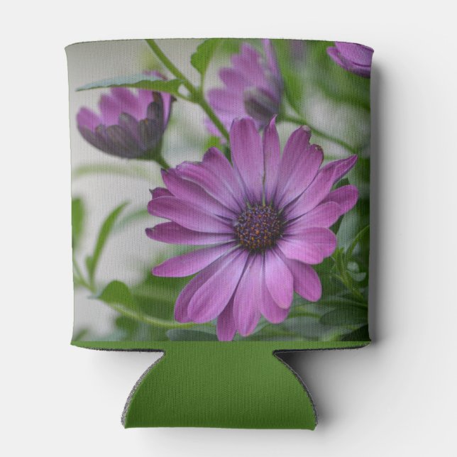 Enfriador De Latas Purple Daisy (Reverso)