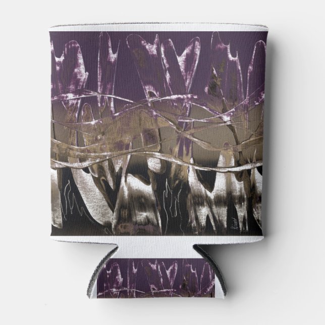 Enfriador De Latas Purple Pop Royale (Anverso)