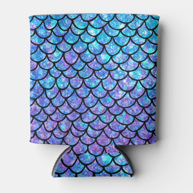 Enfriador De Latas Purples & Blues Escalas de sirenas (Anverso)