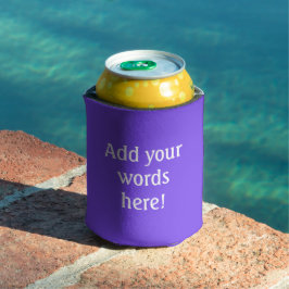 Enfriador De Latas Púrpura personalizado