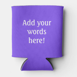 Enfriador De Latas Púrpura personalizado