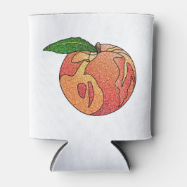 Enfriador De Latas Purpurina Peach