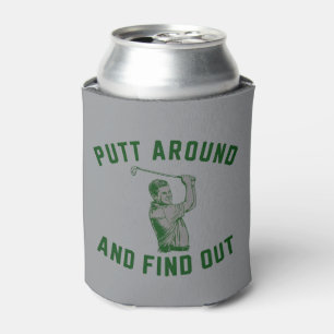 Enfriador De Latas Putt divertido y descubre sarcástico golf F