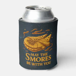 Enfriador De Latas Que las mentes de S'Mores estén contigo - Funny Ca