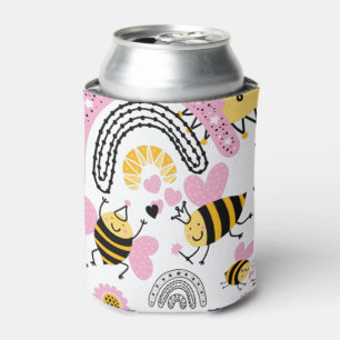 Enfriador De Latas Queen BEES BFF, Baby Girl, Girly Gifts Pink