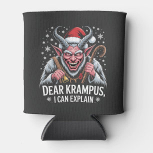 Enfriador De Latas Querido Krampus, puedo explicar a los Navidades Sa