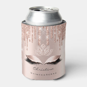 Enfriador De Latas Quinceañeras Sweet 16th 15th Bridal Sparkly