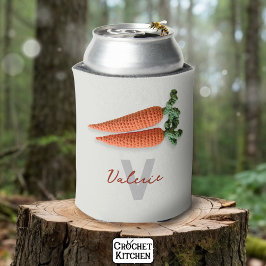 Enfriador De Latas Quirky Amigurumi Nombre de las zanjas crochet Mini