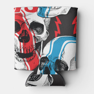 Enfriador De Latas Racer Skull: Rebelión sin foco.