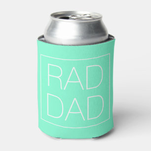 Enfriador De Latas Rad Dad aqua tipografía minimalista moderna