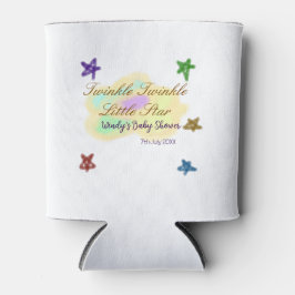 Enfriador De Latas Rainbow clouds twinkle Twinkle Little Star baby