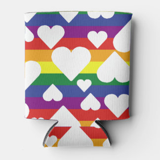 Enfriador De Latas Rainbow Heart Coolsie