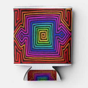 Enfriador De Latas Rainbow Kuna Indian Mola