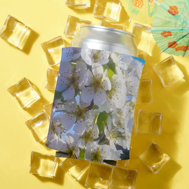 Enfriador De Latas Rama floreciente de una pera (Verano in situ)