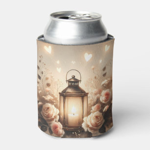 Enfriador De Latas Ramo de rosas con farolillo luminoso