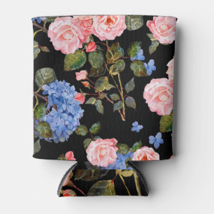 Enfriador De Latas Ramo de rosas victorianas.