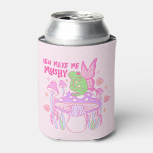 Enfriador De Latas Rana de hadas y hongos, me haces musculoso