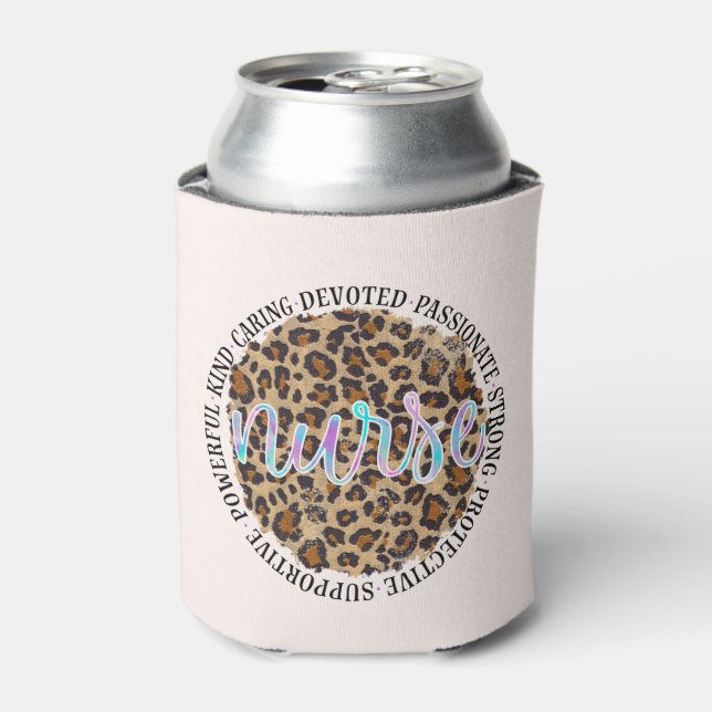 Enfriador De Latas Rasgos de personalidad de enfermería (Lata Anverso)