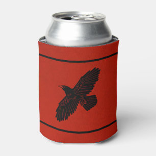 Enfriador De Latas Raven en rojo