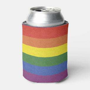 Enfriador De Latas Rayas arcoiris