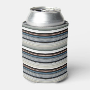 Enfriador De Latas Rayas blancas grises gruesas