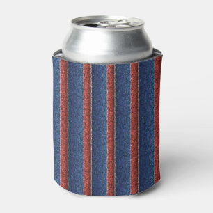 Enfriador De Latas Rayas de la bandera americana