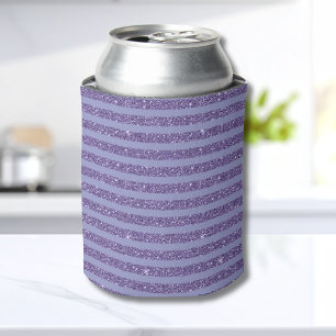 Enfriador De Latas Rayas horizontales de estilo brillo amatista inten