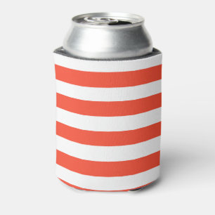 Enfriador De Latas Rayas rojas de Deckchair