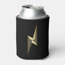 Enfriador De Latas Rayo de trueno dorado negro