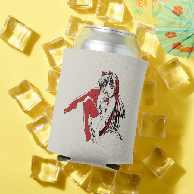 Enfriador De Latas RBP, Neko, el Chica sexy de Anime (Verano in situ)