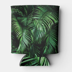 Enfriador De Latas Real Photo Tropical Florals