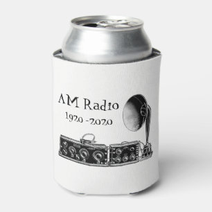 Enfriador De Latas Receptor de radio AM de personalizar Vintage