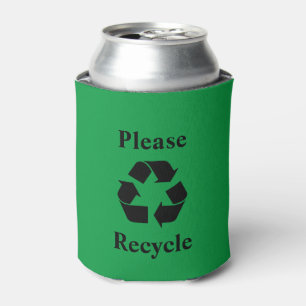 Enfriador De Latas Reciclar con símbolo de reciclaje