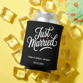 Enfriador De Latas Recién Casados Novia