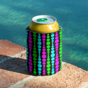 Enfriador De Latas Rectángulos Neon Modern