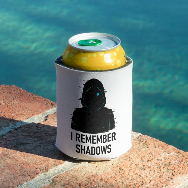 Enfriador De Latas Recuerdo las sombras - Diseño de figura encapuchad (Piscina in situ)