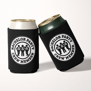Enfriador De Latas Recuerdos para Miembros de la Cuadrilla de Despedi