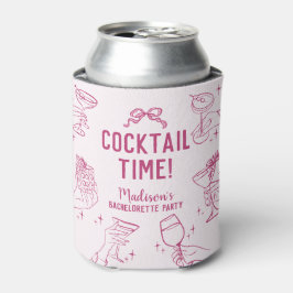 Enfriador De Latas Recuerdos Retro para Despedida de Soltera Fiesta d