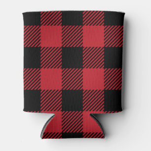 Enfriador De Latas Red Buffalo Plaid