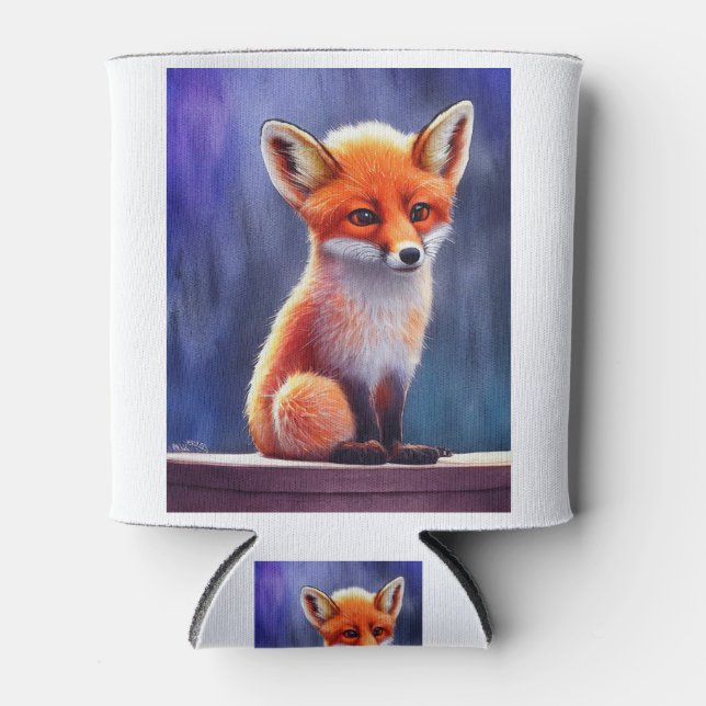 Enfriador De Latas red fox (Anverso)
