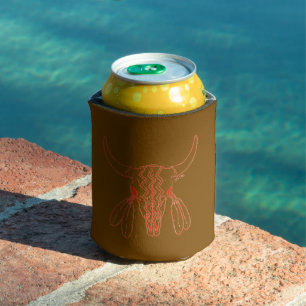 Enfriador De Latas Red Ghost Dance Buffalo línea refrigerador de bebi